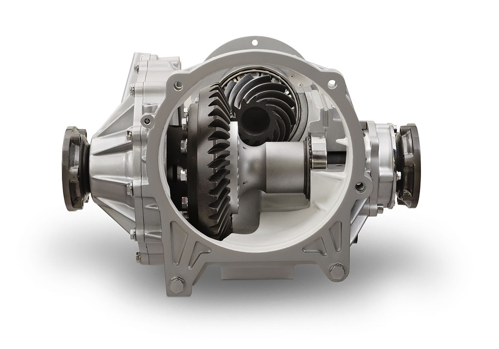 inside of a car diff